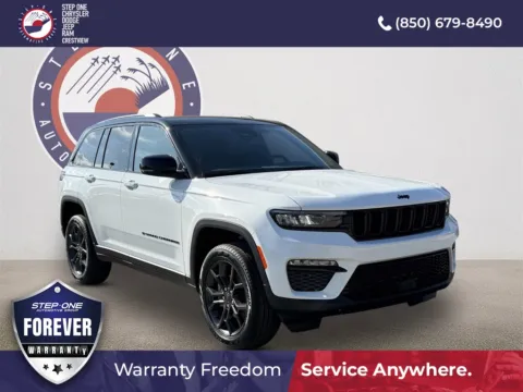 White 2025 Jeep Grand Cherokee Limited for sale in Crestview, FL