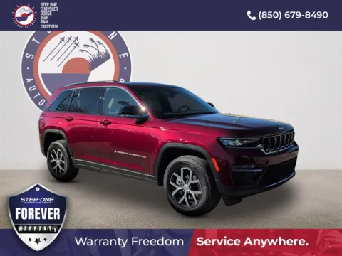 Red 2025 Jeep Grand Cherokee Limited for sale in Crestview, FL