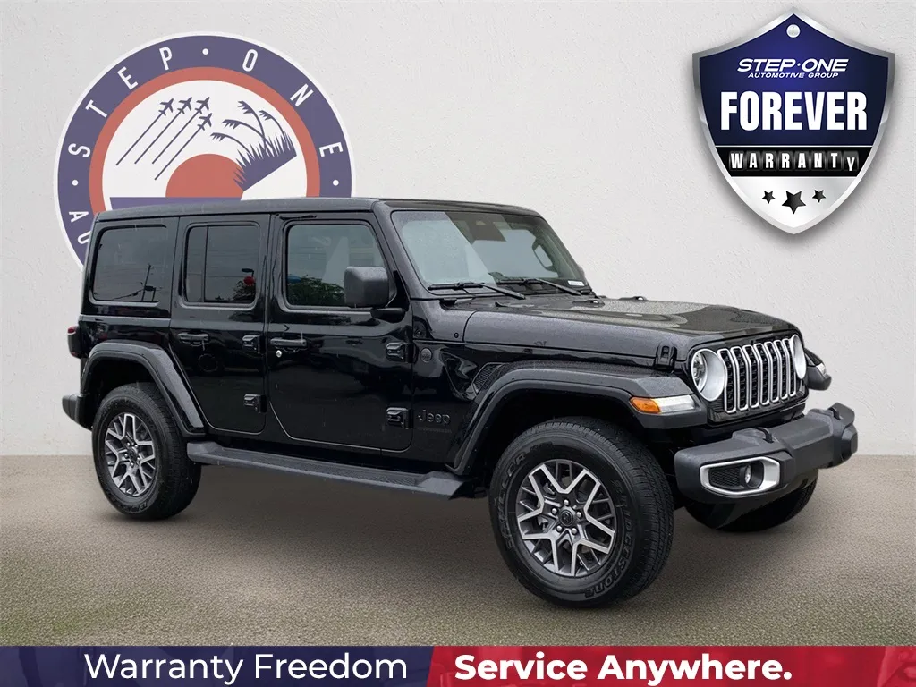 Black 2025 Jeep Wrangler Sahara for sale in Crestview, FL