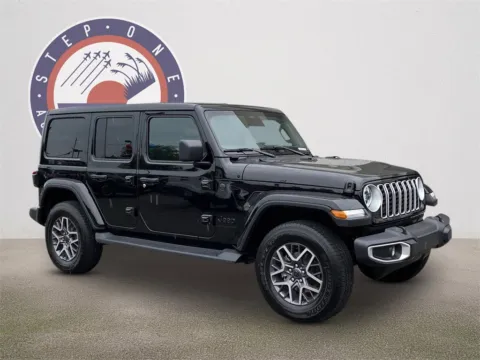 Photos of 2025 Jeep Wrangler Sahara for sale in Crestview, FL at Step One Chrysler Dodge Jeep Ram Fiat Crestview