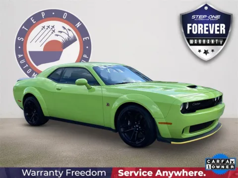 Green 2023 Dodge Challenger R/T Scat Pack Widebody for sale in Crestview, FL