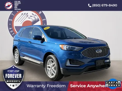 Blue 2023 Ford Edge SEL for sale in Crestview, FL