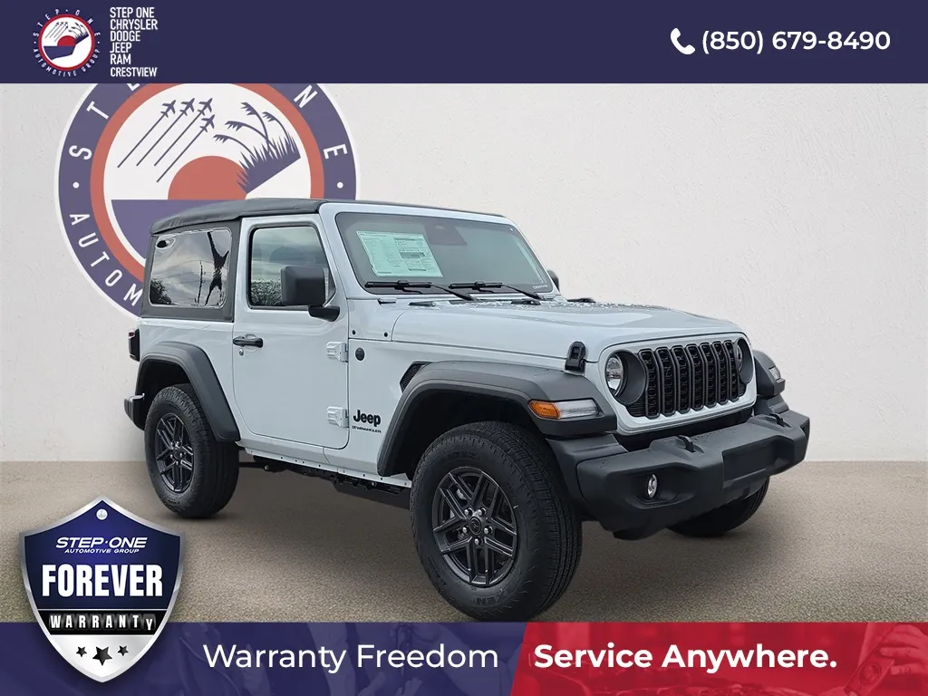 White 2026 Jeep Wrangler Sport S for sale in Crestview, FL