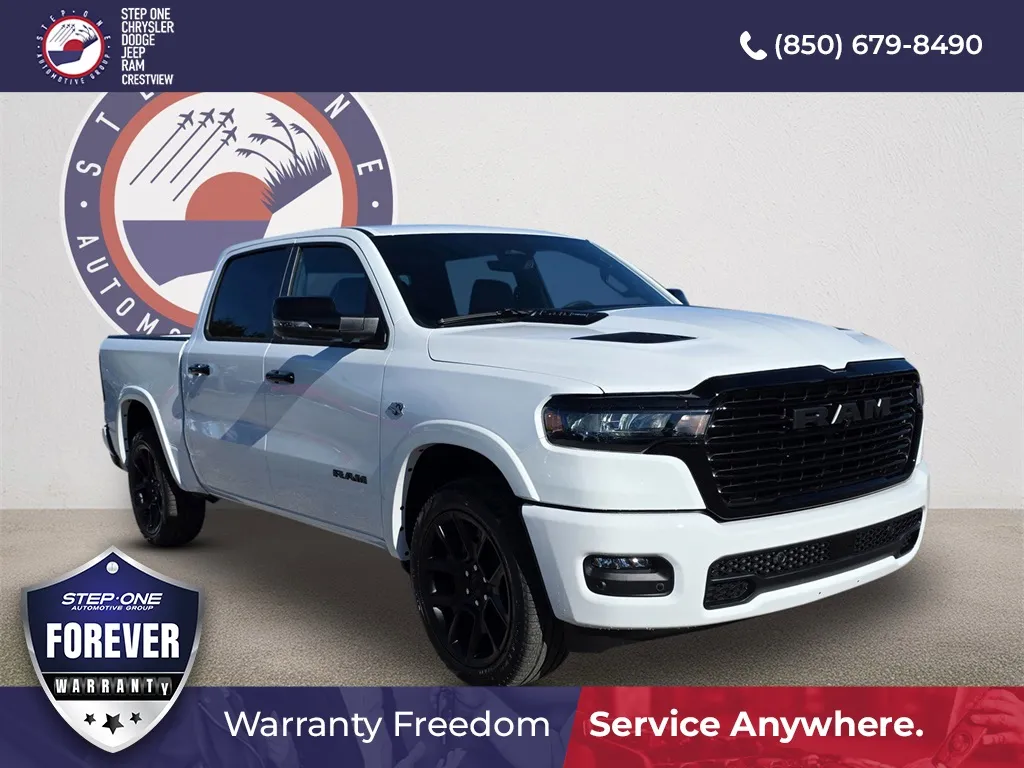 White 2026 Ram 1500 Laramie for sale in Crestview, FL