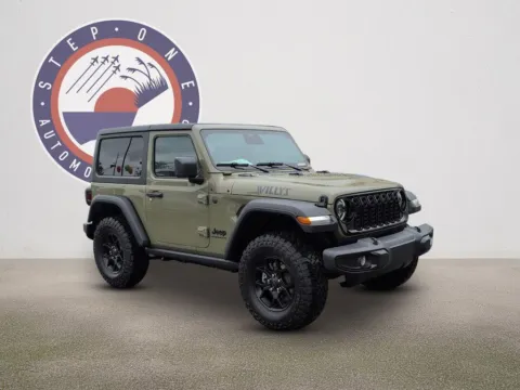 Photos of 2026 Jeep Wrangler Willys for sale in Crestview, FL at Step One Chrysler Dodge Jeep Ram Fiat Crestview