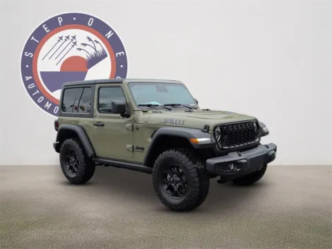 Photos of 2026 Jeep Wrangler Willys for sale in Crestview, FL at Step One Chrysler Dodge Jeep Ram Fiat Crestview