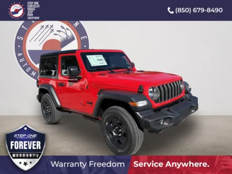 Red 2026 Jeep Wrangler Sport for sale in Crestview, FL
