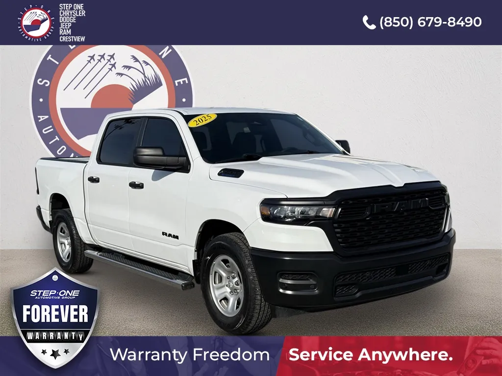 White 2025 Ram 1500 Tradesman for sale in Crestview, FL