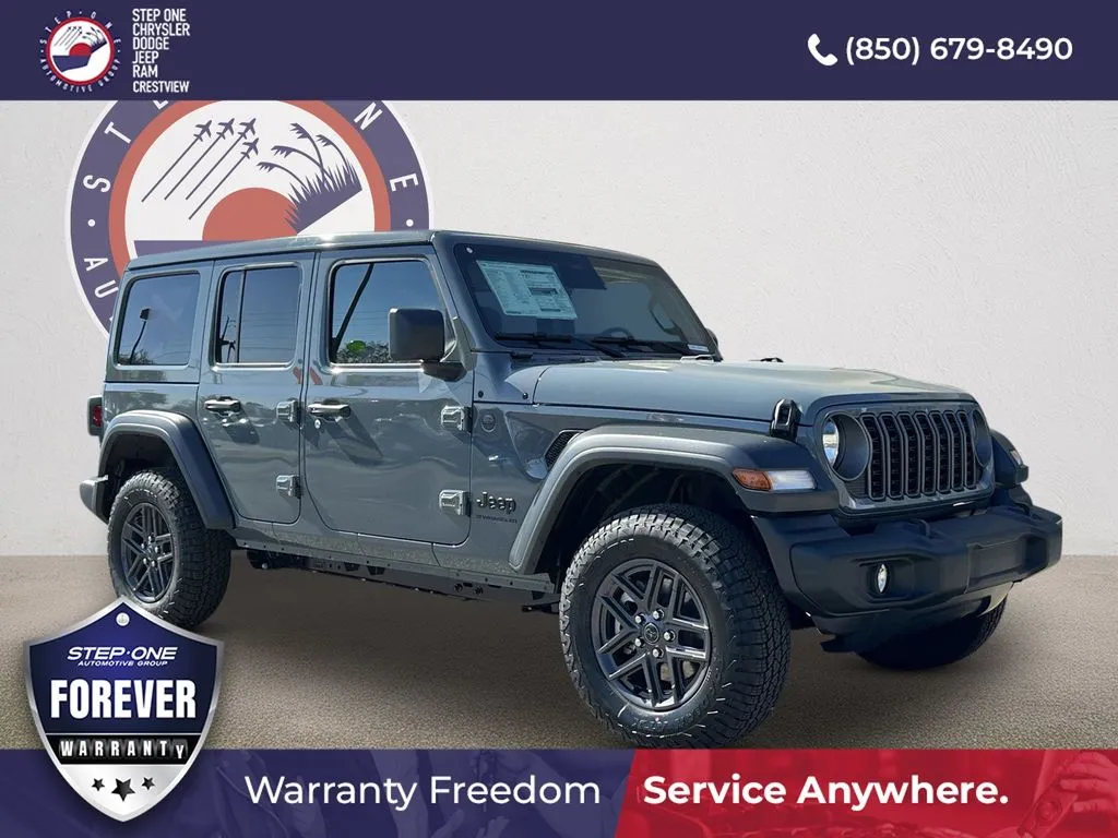 Gray 2026 Jeep Wrangler Sport S for sale in Crestview, FL