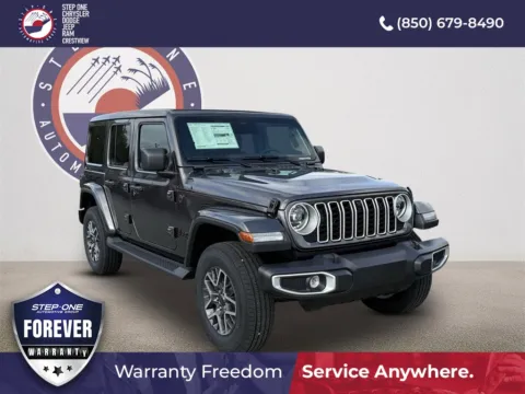Gray 2026 Jeep Wrangler Sahara for sale in Crestview, FL