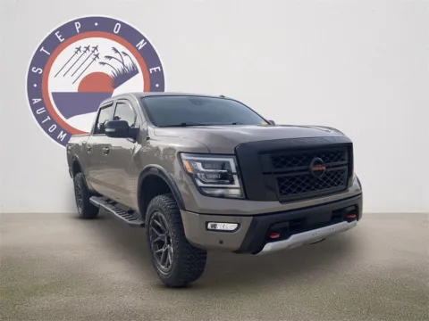 Beige 2021 Nissan Titan PRO-4X for sale in Crestview, FL