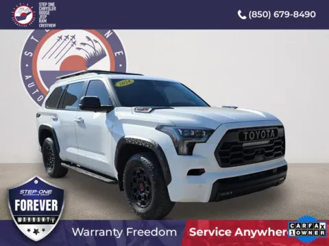 Photos of 2024 Toyota Sequoia TRD Pro for sale in Crestview, FL at Step One Chrysler Dodge Jeep Ram Fiat Crestview