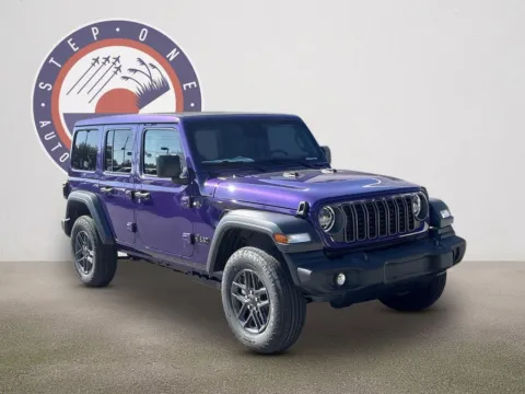 Photos of 2026 Jeep Wrangler Sport S for sale in Crestview, FL at Step One Chrysler Dodge Jeep Ram Fiat Crestview