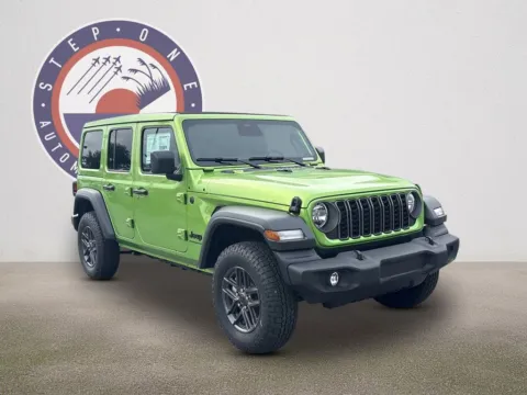 Photos of 2026 Jeep Wrangler Sport S for sale in Crestview, FL at Step One Chrysler Dodge Jeep Ram Fiat Crestview