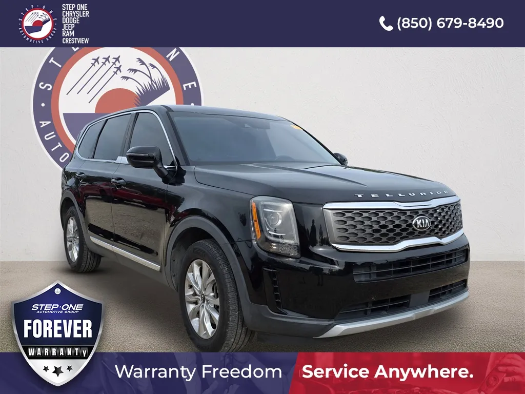 Black 2021 Kia Telluride LX for sale in Crestview, FL