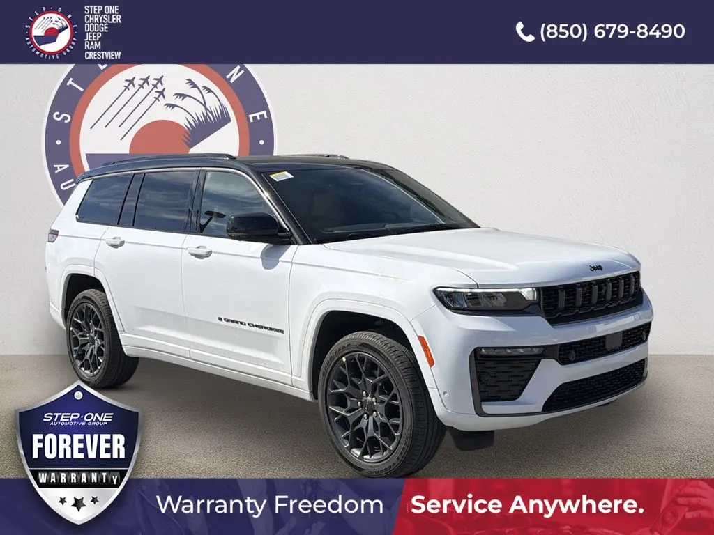 White 2026 Jeep Grand Cherokee L Summit for sale in Crestview, FL