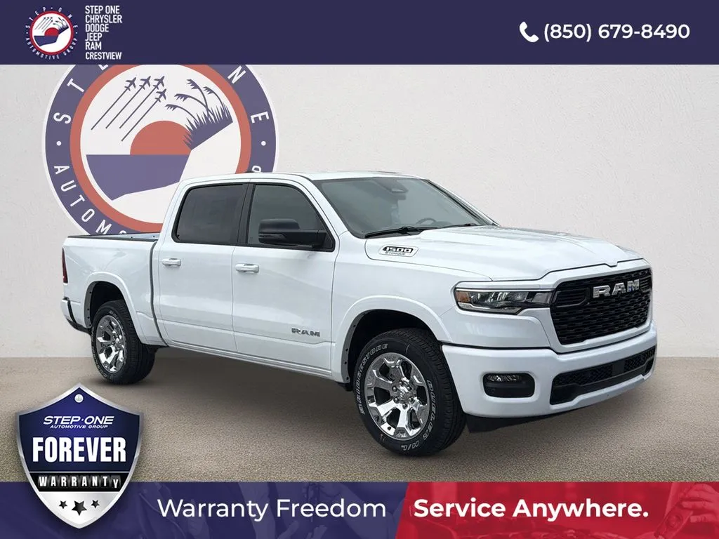 White 2026 Ram 1500 Big Horn/Lone Star for sale in Crestview, FL