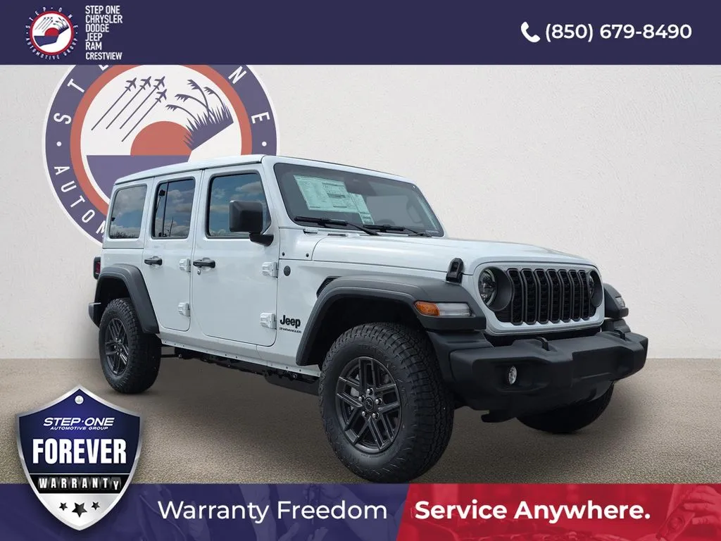 White 2026 Jeep Wrangler Sport S for sale in Crestview, FL