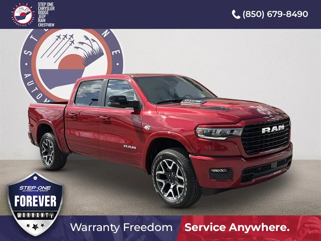 Red 2026 Ram 1500 Laramie for sale in Crestview, FL