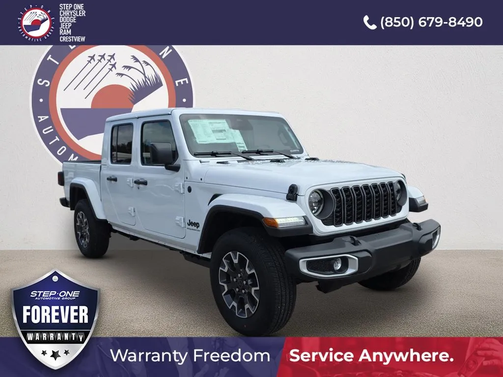 White 2026 Jeep Gladiator Sahara for sale in Crestview, FL