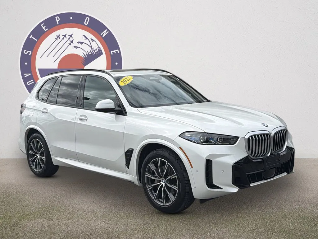 White 2025 BMW X5 xDrive40i for sale in Crestview, FL