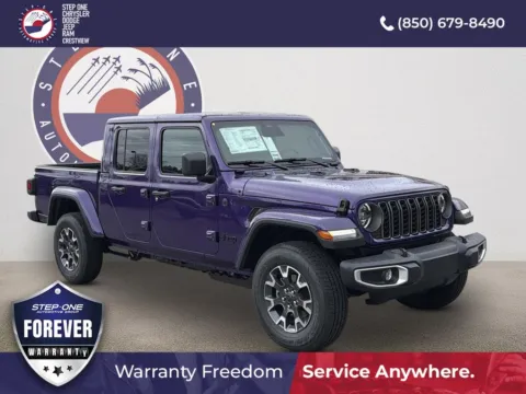Purple 2026 Jeep Gladiator Sahara for sale in Crestview, FL