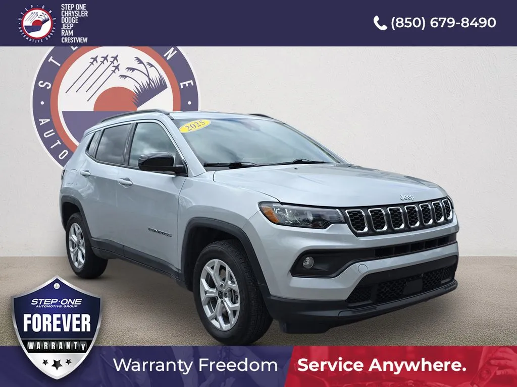 Silver 2025 Jeep Compass Latitude for sale in Crestview, FL