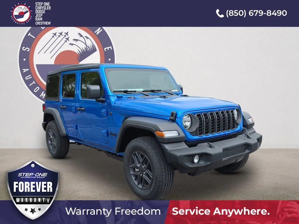 Blue 2026 Jeep Wrangler Sport for sale in Crestview, FL