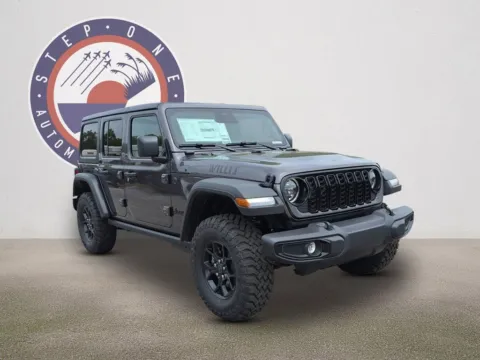 Photos of 2026 Jeep Wrangler Willys for sale in Crestview, FL at Step One Chrysler Dodge Jeep Ram Fiat Crestview