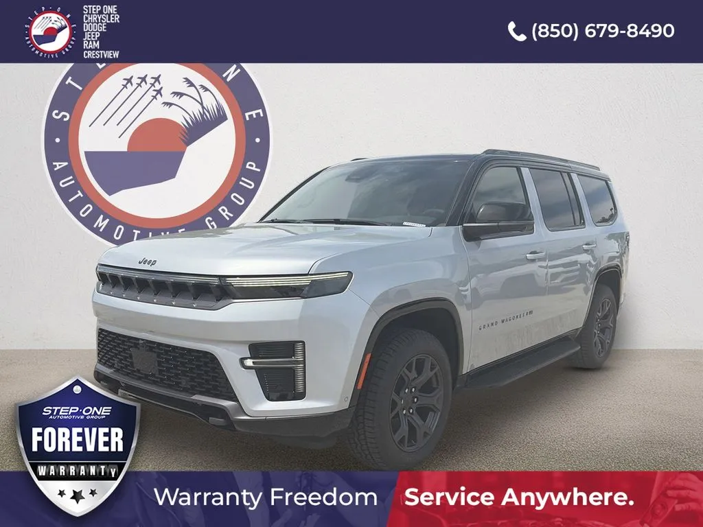 Silver 2026 Jeep Grand Wagoneer Upland for sale in Crestview, FL