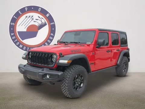 Photos of 2026 Jeep Wrangler Willys for sale in Crestview, FL at Step One Chrysler Dodge Jeep Ram Fiat Crestview