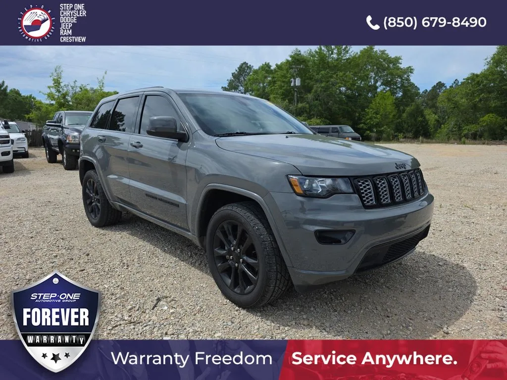 Gray 2021 Jeep Grand Cherokee Laredo X for sale in Crestview, FL