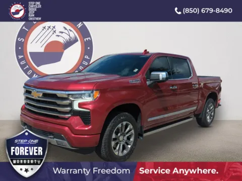 Red 2024 Chevrolet Silverado 1500 High Country for sale in Crestview, FL