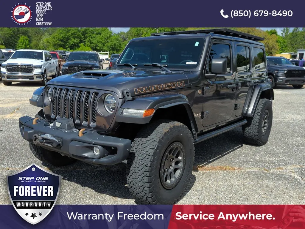 Gray 2022 Jeep Wrangler Unlimited Rubicon 392 for sale in Crestview, FL