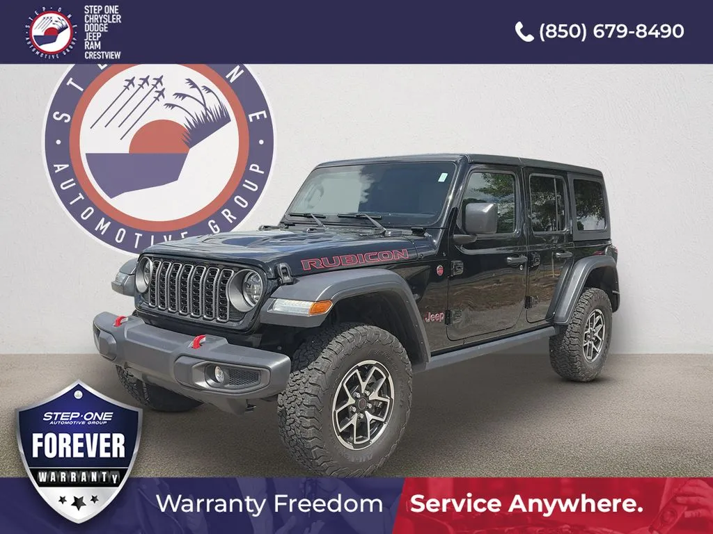 Black 2025 Jeep Wrangler Rubicon for sale in Crestview, FL