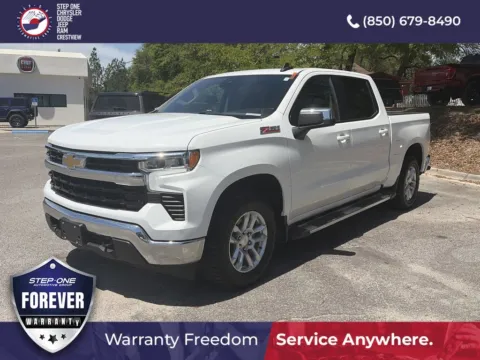 White 2025 Chevrolet Silverado 1500 LT for sale in Crestview, FL