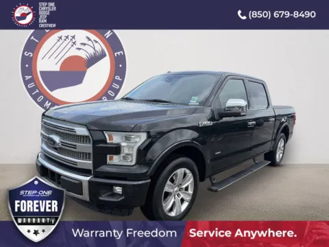 Black 2015 Ford F-150 Platinum for sale in Crestview, FL