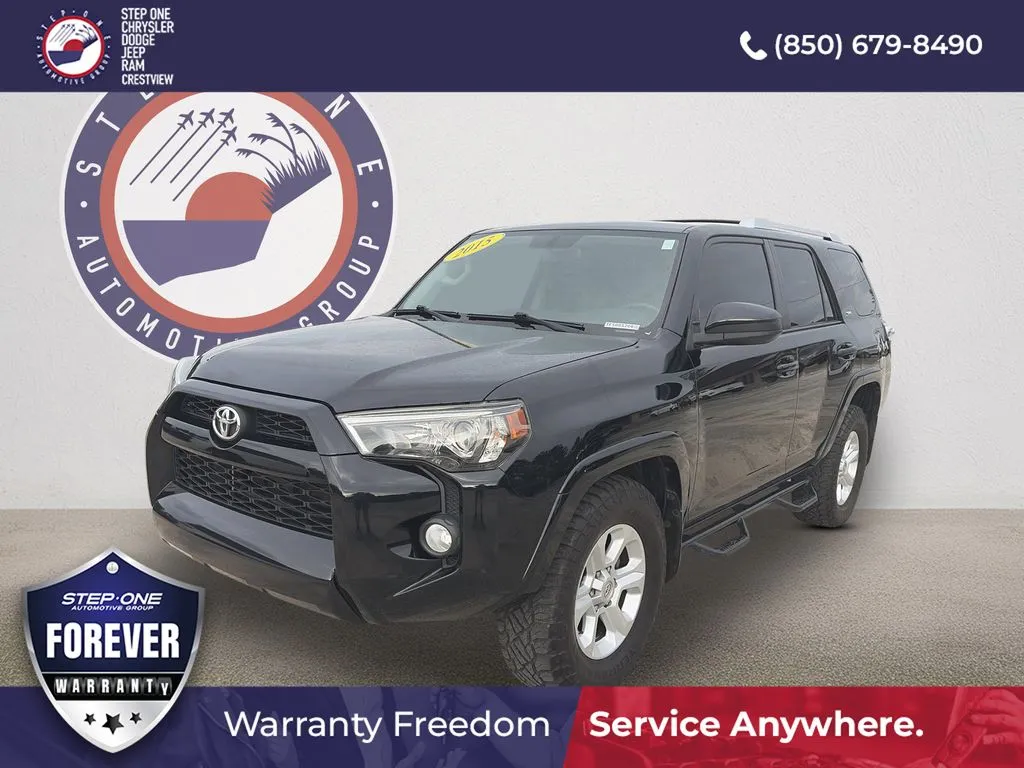 Black 2015 Toyota 4Runner SR5 for sale in Crestview, FL