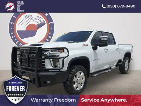 White 2022 Chevrolet Silverado 2500HD LTZ for sale in Crestview, FL