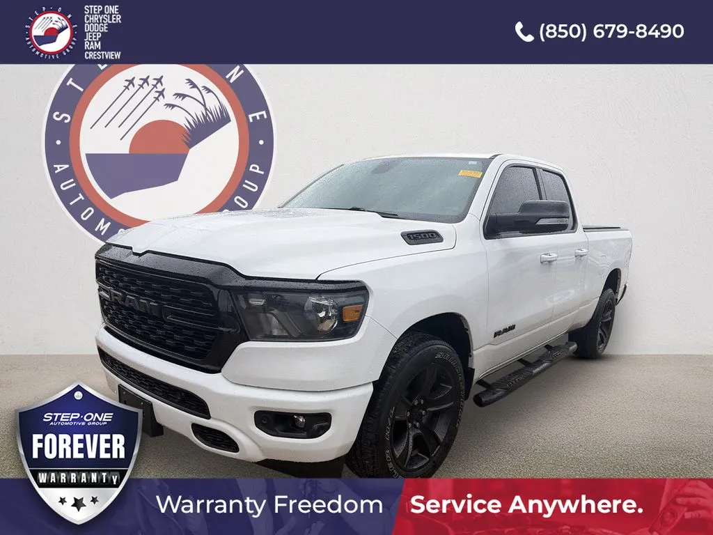 White 2022 Ram 1500 Big Horn/Lone Star for sale in Crestview, FL
