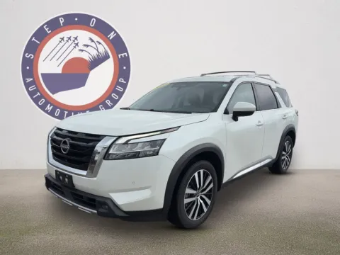 Photos of 2023 Nissan Pathfinder Platinum for sale in Crestview, FL at Step One Chrysler Dodge Jeep Ram Fiat Crestview