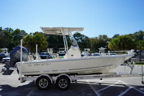 Another view of 2024 Key West 210 Bay Reef for sale in Charleston, SC at Longshore Boats Charleston