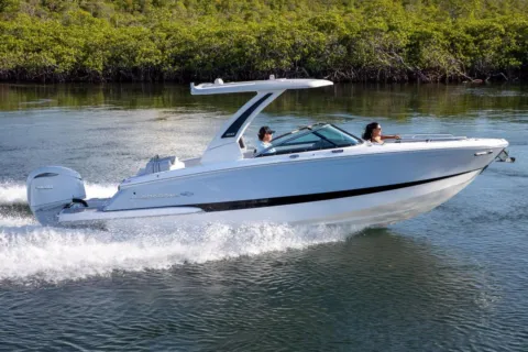 Another view of 2026 Chaparral 270 OSX for sale in Charleston, SC at Longshore Boats Charleston