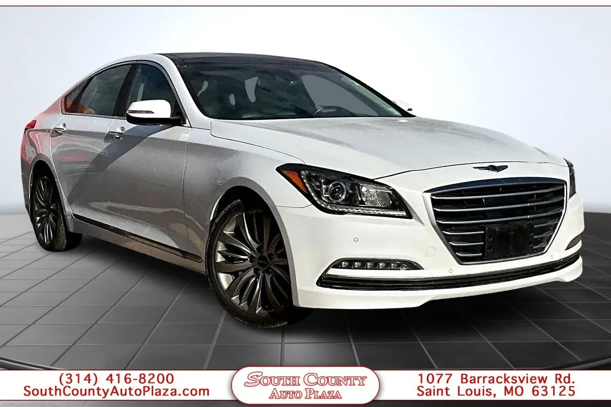 Red 2015 Hyundai Genesis 5.0 for sale in St. Louis, MO