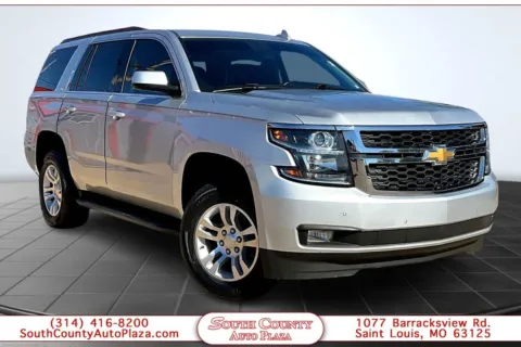 Silver 2020 Chevrolet Tahoe 4WD LT for sale in St. Louis, MO
