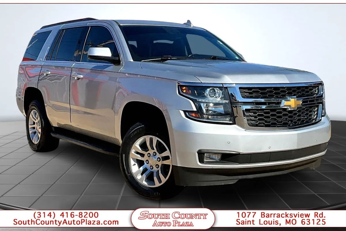 Silver 2020 Chevrolet Tahoe 4WD LT for sale in St. Louis, MO
