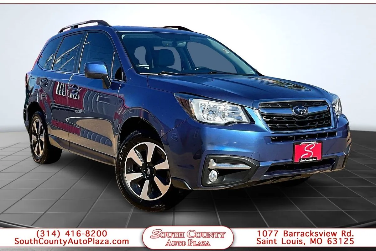 Blue 2018 Subaru Forester 2.5i Limited for sale in St. Louis, MO