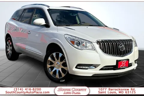 White 2016 Buick Enclave Leather for sale in St. Louis, MO