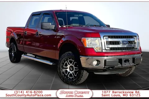 Red 2014 Ford F-150 XLT for sale in St. Louis, MO