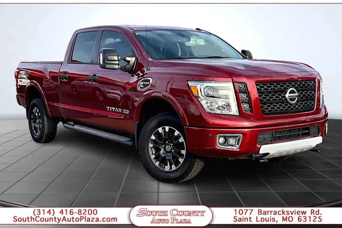 Silver 2019 Nissan TITAN XD PRO-4X Diesel for sale in St. Louis, MO
